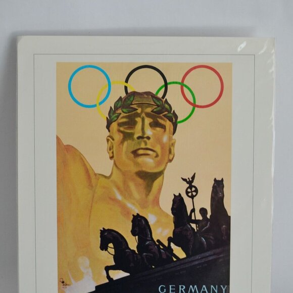 Berlin Germany 1939 Vintage Olympics Poster 16 x 12" - Picture 2 of 3
